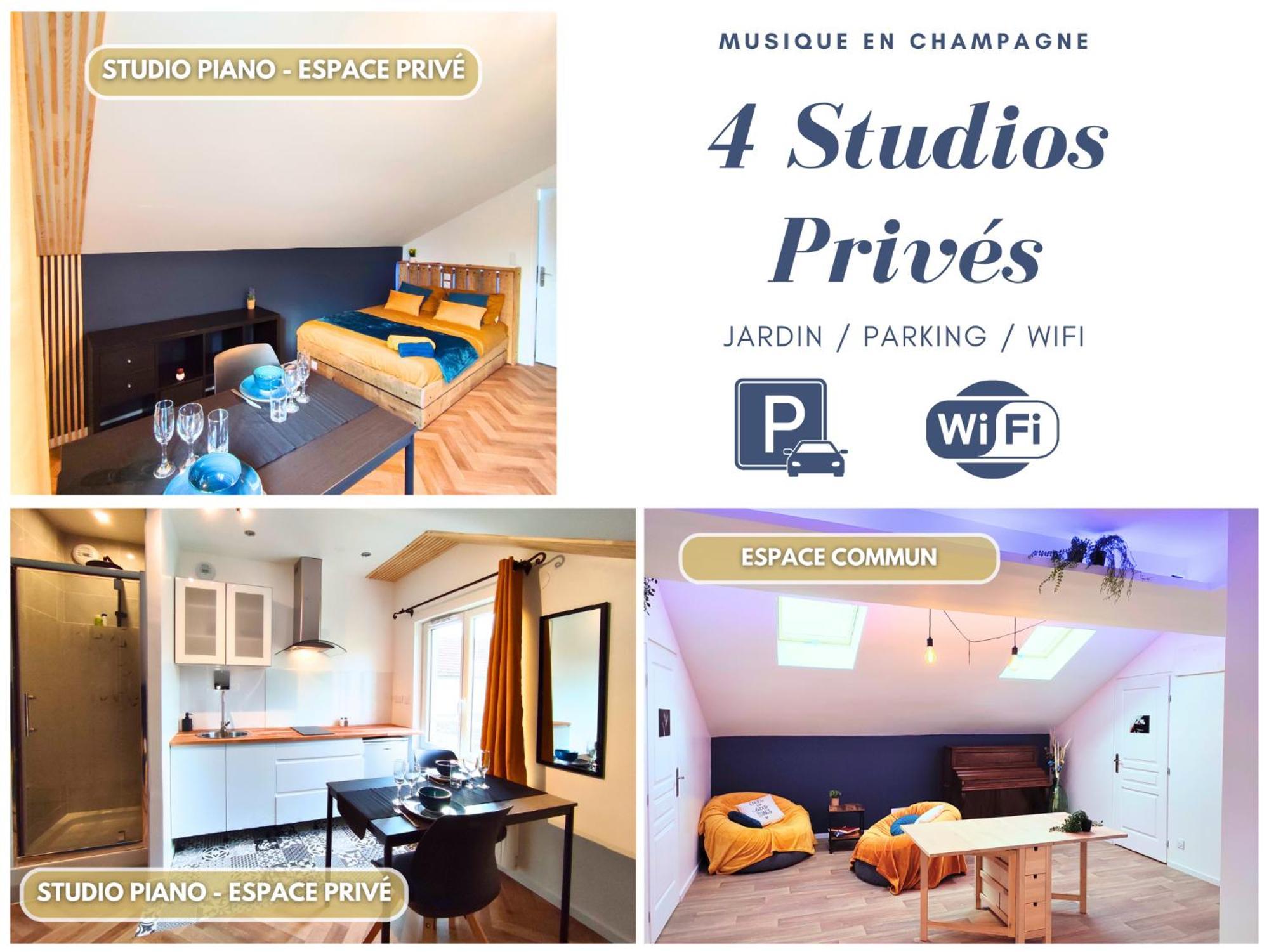 4 Studios - Musique En Champagne Châlons-en-Champagne Extérieur photo